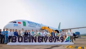 Bamboo Airways đón thêm hai siêu máy bay Boeing 787-9 Dreamliner