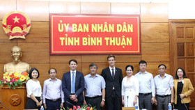 Bình Thuận làm việc với Đại sứ quán Đan Mạch, Liên danh Tập đoàn T&T và Tập đoàn Orsted