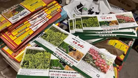 Hà Nội triệt phá kho hàng thuốc bảo vệ thực vật giả