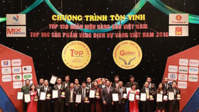 Top 100 nhãn hiệu hàng đầu Việt Nam