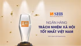 SHB được vinh danh “Ngân hàng có trách nhiệm xã hội tốt nhất Việt Nam”