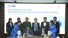 MB ký kết hợp tác toàn diện với Đại học Quốc gia Hà Nội