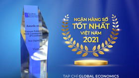 Tạp chí Global Economics vinh danh PVcomBank là ngân hàng số tốt nhất Việt Nam 2021