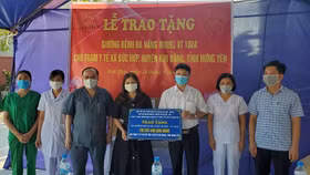 VACOD, HBA và Công ty Việt Thái trao tặng và tài trợ 20 bộ giường bệnh trị giá 400 triệu đồng tại Hưng Yên