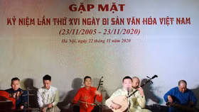 Tôn vinh các nghệ nhân, những người làm di sản