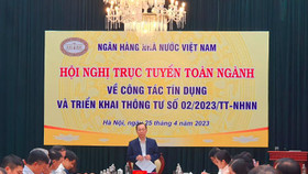 Đến 20/4, tăng trưởng tín dụng toàn nền kinh tế mới đạt 2,57%