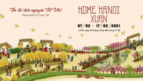 Đường hoa “Home Hanoi Xuan 2021” lần đầu được tổ chức tại Khu đô thị Splendora