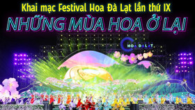 Hàng vạn người dự khai mạc Festival hoa Đà Lạt 2022