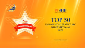 Ngân hàng SHB lần thứ 4 được vinh danh Top 50 doanh nghiệp xuất sắc nhất năm 2022
