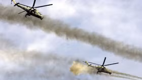 Syria: Trực thăng Nga tập kích phòng tuyến thánh chiến ở Kabani, Latakia