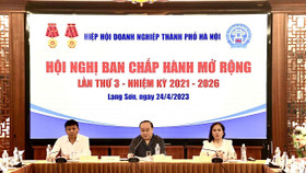 Hiệp hội Doanh nghiệp thành phố Hà Nội tổ chức Hội nghị Ban chấp hành mở rộng lần thứ 3