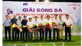 Khai mạc giải bóng đá Cup Cựu học sinh trường THPT Nguyễn Quán Nho (Thanh Hóa) lần thứ 4 - 2019