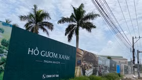 Bình Dương: Xử phạt chủ đầu tư dự án Hồ Gươm Xanh vì xây dựng trái phép