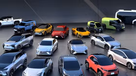 Toyota dự kiến ra mắt 10 mẫu xe ô tô chạy điện vào năm 2026