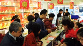 Giá vàng tăng mạnh sáng ngày vía Thần Tài