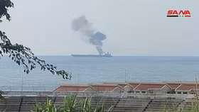 Tàu chở dầu Iran bị UAV tấn công ở cảng dầu Syria