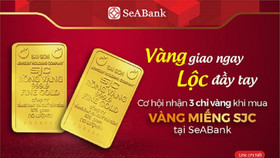 SeABank triển khai dịch vụ mua bán vàng miếng SJC