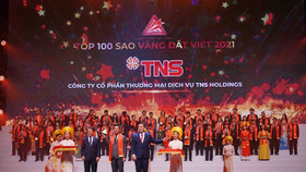 TNS Holdings được vinh danh Top 100 Sao Vàng Đất Việt 2021