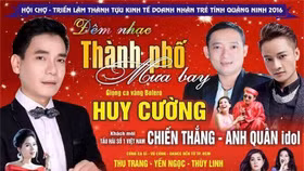 Huy Cường - Chiến Thắng làm nức lòng khán giả Quảng Ninh