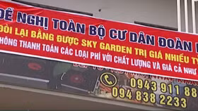 Chủ đầu tư lừa đảo trắng trợn, dân nổi đóa