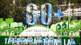 Sự kiện giờ Trái Đất năm 2017 diễn ra tại The Garden