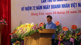 Hưng Yên: Lãnh đạo tỉnh gặp mặt doanh nghiệp, doanh nhân dịp 13/10