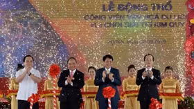 Sungroup khởi công dự án Disneyland 4.600 tỷ ở Hà Nội