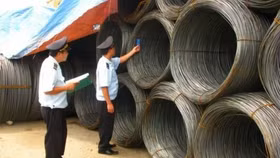 Kiểm tra thép nhập khẩu, DN đang chịu thủ tục kép