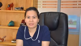 Bà Phan Thị Thanh Xuân - Tổng Thư ký Hiệp hội Da giày - Túi xách VN: Mở rộng cửa hợp tác mạnh mẽ hơn