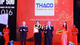 THACO được xếp hạng doanh nghiệp tư nhân lớn nhất Việt Nam
