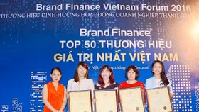 Vingroup sở hữu 5 Thương hiệu giá trị nhất Việt Nam