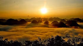 Đẹp ngỡ ngàng mùa vàng Bắc Sơn
