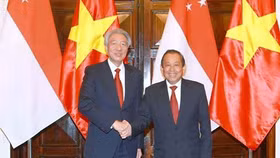 Việt Nam - Singapore tăng cường hợp tác Quốc phòng, an ninh