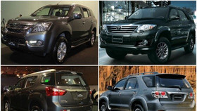 Isuzu MU-X thách đấu Toyota Fortuner: Tham vọng tân binh