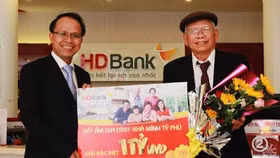 Gửi tiền tại HDBank, rước Lộc vàng SJC