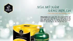 Kem trị nám Huỳnh Đỗ Cosmetics bị đình chỉ lưu hành và thu hồi trên toàn quốc