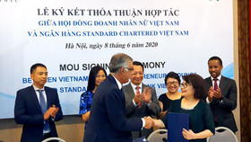 Standard Chartered “bắt tay” VWEC hỗ trợ các doanh nghiệp do phụ nữ làm chủ