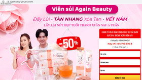 Sản phẩm Again Beauty của Cty Thịnh Tâm Đường quảng cáo lừa dối người tiêu dùng?