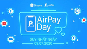 Nhiều ưu đãi khủng khi mua sắm trên Shopee trong Ngày hội AirPay Day