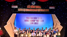 Công bố “Thương hiệu Vàng nông nghiệp Việt Nam năm 2022”