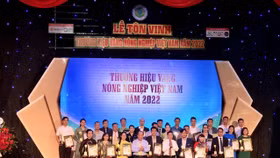 Công bố “Thương hiệu Vàng nông nghiệp Việt Nam năm 2022”