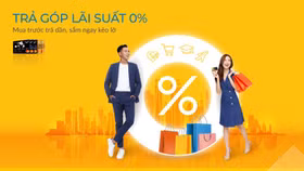 Trả góp lãi suất 0% qua thẻ tín dụng: Góp phần thúc đẩy thanh toán không tiền mặt