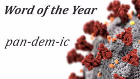 “Đại dịch” được chọn là “Từ ngữ của năm”