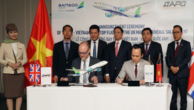 Bamboo Airways công bố đường bay thẳng Việt – Anh