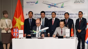 Bamboo Airways công bố đường bay thẳng Việt – Anh