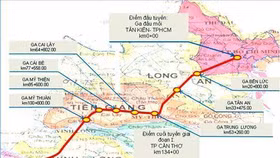 Đầu tư 3,6 tỷ USD xây đường sắt TP.HCM-Cần Thơ