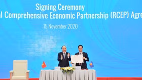 Tuyên bố chung của các nhà lãnh đạo về Hiệp định RCEP