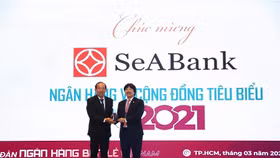SeABank được vinh danh 2 giải thưởng “Ngân hàng Việt Nam tiêu biểu 2021”