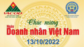 Chủ tịch VACOD-HBA, TS Nguyễn Hồng Sơn gửi thư chúc mừng giới doanh nhân ngày Doanh nhân Việt Nam