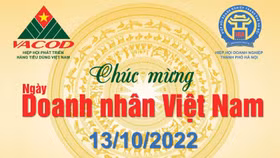 Chủ tịch VACOD-HBA, TS Nguyễn Hồng Sơn gửi thư chúc mừng giới doanh nhân ngày Doanh nhân Việt Nam